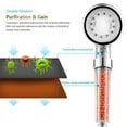 thumbnail image 2 of Colorful Handheld Shower Head LED High-Pressure Negative Ionic Filter Bathroom Accessories, 2 of 8