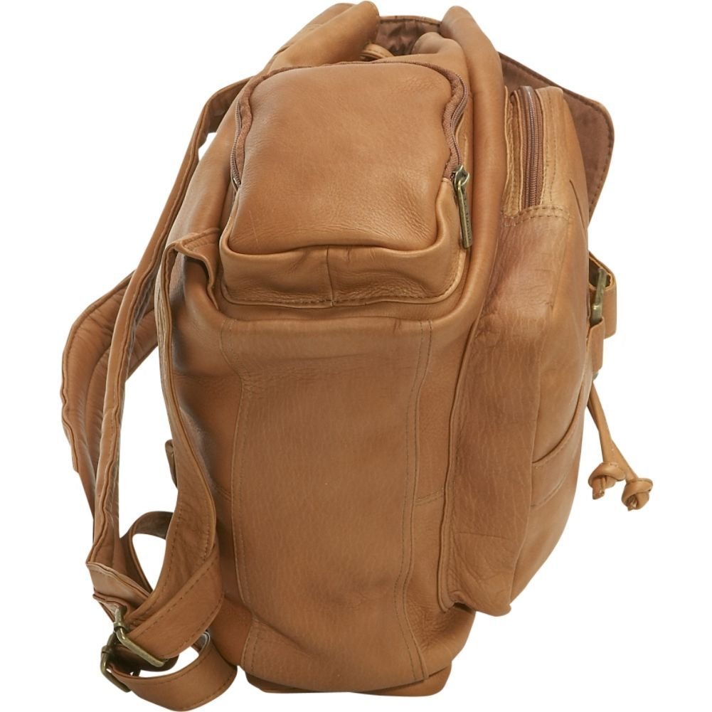 LeDonne Classic Multi Pocket Backpack BP-01 - image 3 of 4