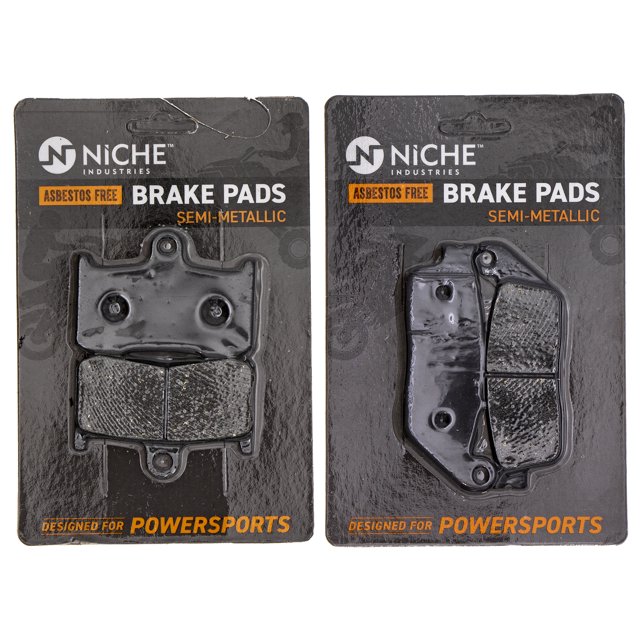Niche Complete Semi-Metallic Brake Pad Set for Victory Vegas Motorcycle MK1002541