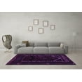 thumbnail image 3 of Ahgly Company Indoor Rectangle Persian Purple Traditional Area Rugs, 3' x 5', 3 of 4