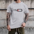 thumbnail image 2 of Bibifish Mens T-Shirts Letter Graphic Printed Casual Streetwear Tee Tops Crew Neck Short Sleeve Daily Tees, 2 of 5