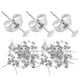 thumbnail image 1 of Pendientes de 50 piezas que hacen publicaciones para topes de arete Kit de joyería para orejas de bricolaje accesorios de aretes de bricolaje, 1 of 5