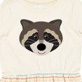 thumbnail image 4 of Inktastic Raccoon Animal Face Girls Toddler Dress, 4 of 5