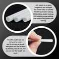 thumbnail image 4 of 1 set 30pcs ABS Plastic Round Tube for DIY Sand Table Architectural Model Making White 250x4mm 2.5mm inner diameter, 4 of 9