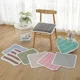 thumbnail image 5 of Cojín de silla de lino y algodón fresco de estilo nórdico para silla de oficina para estudiantes, silla de computadora, comedor, almohadilla suave y cómoda para sentarse, 5 of 5