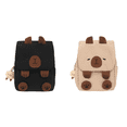 thumbnail image 1 of 164 Mochila Capibara Con Nuevo Bolso Escolar Carpincho Dibujos Animados Mujer Fea Mochila para Estudiantes Gran Capacidad (Negro), 1 of 6
