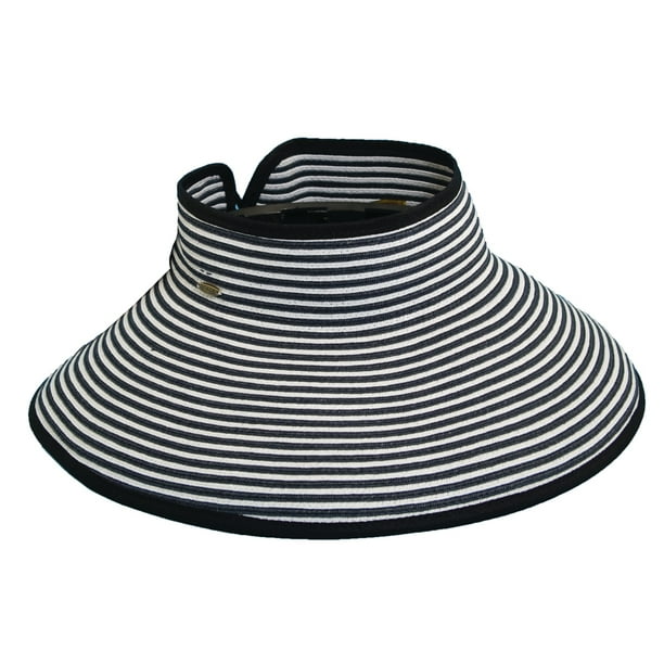Scala Collezione Scala Collezione Women's Packable Paper Braid Visor