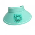 thumbnail image 3 of Sombrero de visera con ventilador Ventiladores Sombrero Protección solar Recargable Visera de sol Sombrero de ventilador Sombrero de ventilador de Azul, 3 of 9