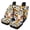 Cow Sunflower Pattern, variant on Pzuqiu American Flag Giraffe Easy to Install Car Seat Covers Set, Full Set Breathable Fit for Truck