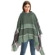 thumbnail image 5 of Poncho con capucha y estampado azteca bohemio para mujer con borlas, 5 of 5