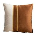 thumbnail image 2 of Latrodar Throw Pillow Covers Pillow Cover Velvet Pillow Cover High Durability Lumbar Pillow Cover Brown 10x10 Inch Home Essentials, 2 of 5