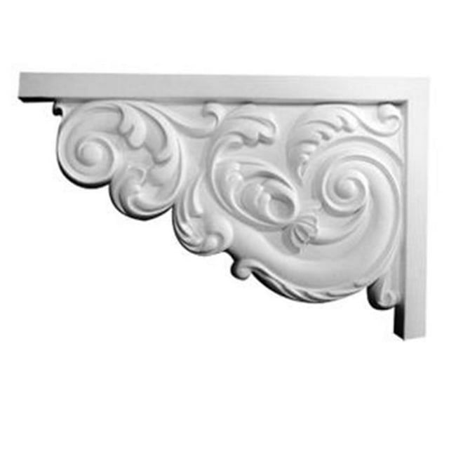 Ekena Millwork SB11X07AS-L 11.37 In. W X 7.62 In. H X .62 In. D Architectural Large Ashford Stair Bracket- Left