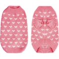 thumbnail image 2 of Jersey para Mascotas Jersey en Forma de Corazón para Perros Ropa para Mascotas Tejida a Punto, 2 of 7