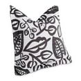 thumbnail image 3 of Michael Amini Uptown Downtown Zio 24" Square Throw Pillow - Domino in Set of 2, 3 of 9
