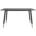 thumbnail image 2 of Safavieh Acre 34" Contemporary Dining Table, Black/Gold, 2 of 5