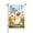 Color 6, variant on Jbralid Spring Garden Flag Just A Silly Goose Summer Linen Summer Garden Flags for Outside 12x18 inch
