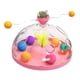 thumbnail image 4 of Juguete para gatos, juguetes educativos para mascotas, hierba gatera Natural, Rosado Zulema Juguetes de pelota de hierba gatera, 4 of 7