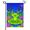 Garden Flag-2, variant on Corgi Welcome Garden Flag 12×18in Double Sided Vibrant Floral Art Pet Dog Spring Summer UV Protected Decor For Outdoor Lawn Patio Yard Home Daily Welcome Ornament