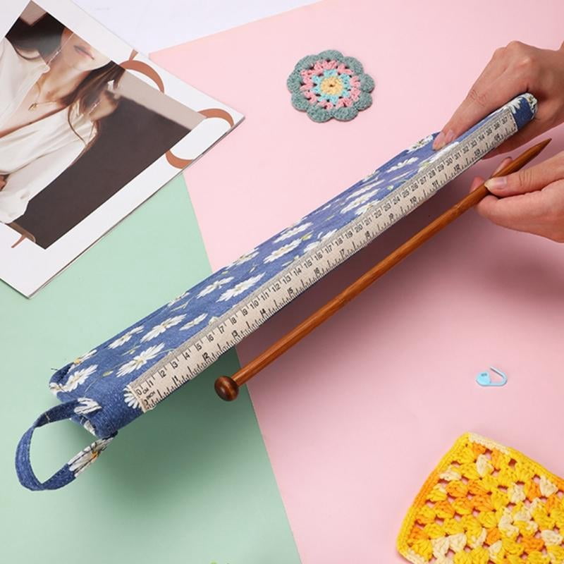ANXPTIME Carbonized Knitting Needle 25cm for Easy Knitting Craft