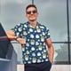 thumbnail image 4 of Fotbe Star Penguin Camiseta Polo de Golf para Hombre con Estampado – Camisa Deportiva Transpirable con Cuello Abotonado-Medium, 4 of 6