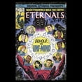 thumbnail image 2 of Junior's Marvel Eternals Retro Comic Book Cover  Graphic Tee Black Large, 2 of 3