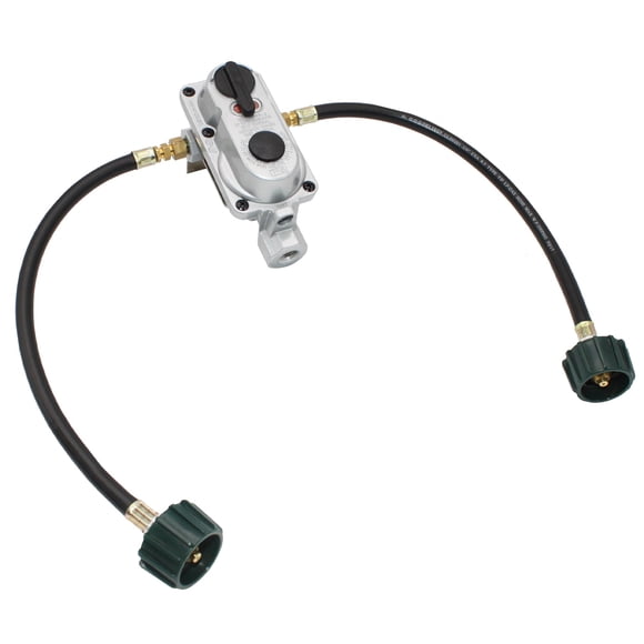 Regulador de gas Flame King KT15ACR-2 de 2 etapas con cambio automático