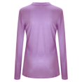 thumbnail image 4 of T Shirts for Women Casual Tops Summer Solid Color Long Sleeved Sunscreen Quick-drying Tee Shirt Top, 4 of 6