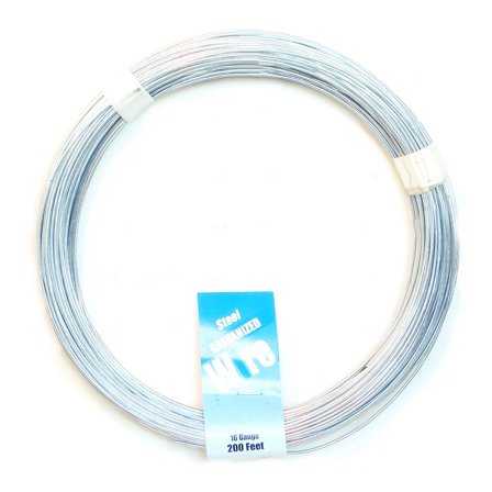 16 WG x 200' Galvanized Steel Wire (1 pcs.)