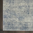 thumbnail image 5 of Nourison Grand Expressions Distressed Indoor only Area Rug - 5'3" x 7'3" Ivory Blue, 5 of 8