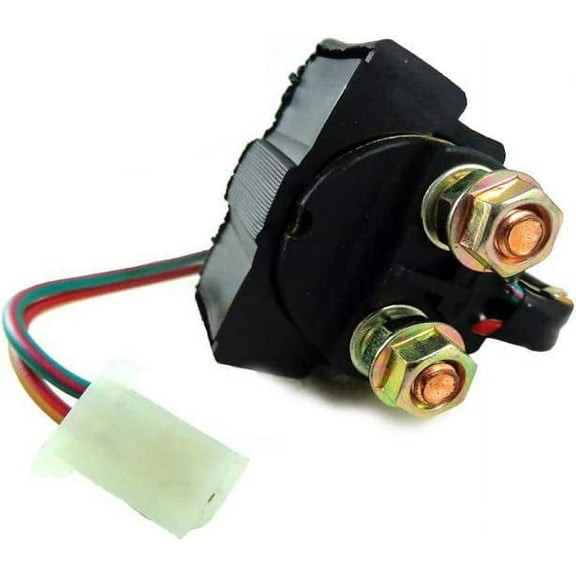 Starter Relay Solenoid for 50cc 70cc 90cc 100cc 110cc 125cc 200cc 250cc Chinese ATV Dirt Bike Scooter Go Kart Dne Buggy Quad 4 Wheeler Redcat Sunl Taotao