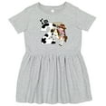 thumbnail image 3 of Inktastic I'm Two-cowgirl Riding Horse Birthday Girls Toddler Dress, 3 of 5