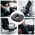 thumbnail image 2 of Adult Booster Chair Cushion High-Density Computer Chair Seat Cushion Anti-Slip Breathable Workplace Chair Pad for Butt, 2 of 5