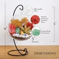 thumbnail image 2 of Creations by Nathalie DIY Terrarium Kit: Mini-Ecosystem with Glass Globe, Moss, Crystals & Rocks - Easy Assembly - Ideal Nature Lover Gift - No Plant - USA Made, 2 of 11