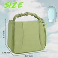 thumbnail image 2 of Green Travel Makeup Bag for Women Organizer Portable Travel Cosmetic Bag Hanging Cosmetic Travel Bag for Women Make Up Bag Travelling Set, 2 of 5