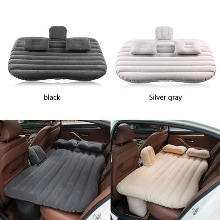 Dilwe Car Inflatable Bed Back Seat Mattress Airbed for Rest Sleep Travel Camping  , Travel Airbed, Car
