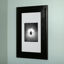 14x24 Black Picture Frame Medicine Cabinet by Fox Hollow Furnishings