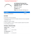 thumbnail image 2 of A/C Discharge Hose - Compatible with 2008 - 2010 Toyota Highlander 3.5L V6 2009, 2 of 2