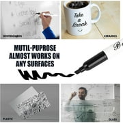 Perfect for Writing on Whiteboards, Dry-Erase Boards, Glass, School Office Supplies