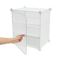 thumbnail image 3 of YIYIBYUS 72 Pairs Shoe Storage Cabinets,Stackable Shoe Rack Organzier Storage Box Plastic Shoe Racks Free Standing for Entryway, Bedroom,Hallway, 3 of 11