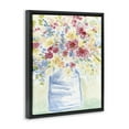 thumbnail image 4 of Stupell Industries Soft Country Blossoms Plants & Flowers Painting Black Floater Framed Canvas Art Print Wall Art, 17 x 21, 4 of 10