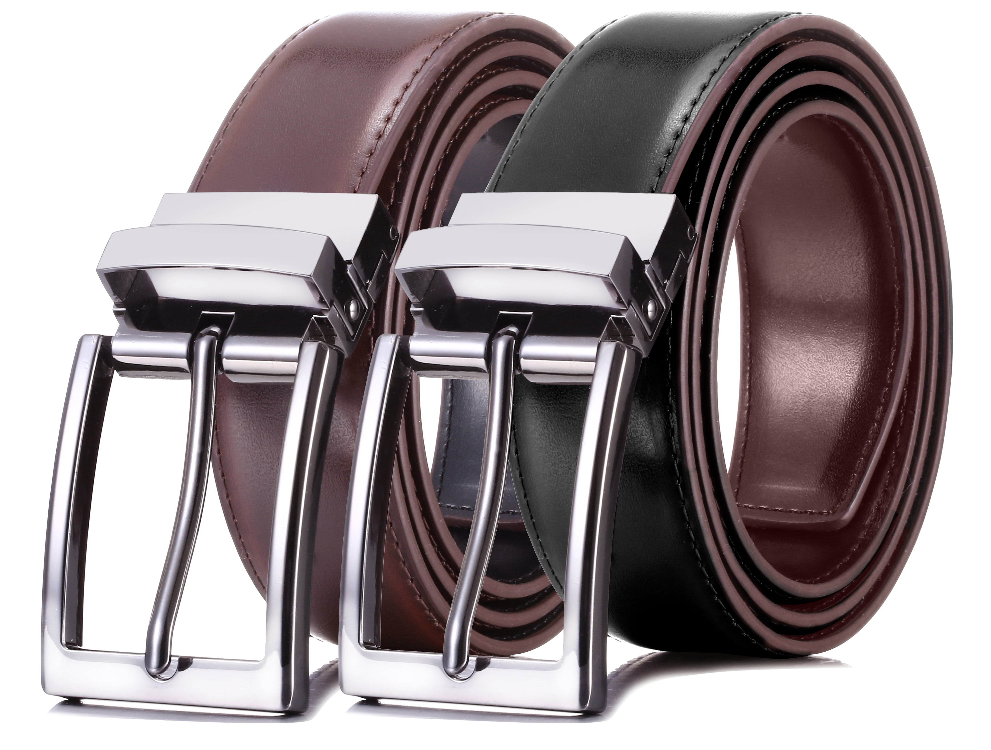 Mio Marino - Marino Reversible Leather Belt For Men - Classic Dress ...