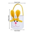 thumbnail image 3 of NSESSHome Easter Treat Sacks Bags with Drawstring Bunny Gift Bags Bunny Party Small Burlap Bags for Kids Goody Basket Party Supplies Cookies Candy Chocolate, 3 of 3
