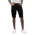thumbnail image 4 of X RAY JEANS Men's Denim Cargo Shorts 12 Inches Inseam, Jet Black, 30, 4 of 7