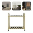 thumbnail image 5 of ToppiJoy  Adjustable Floor Stand Pool Stick Holder Double-Tier Vertical Pool Cue Racks Heavy Duty Pool Cue Sticks for Bar, Billiard Room, Game Room, Club and Gym (Gold, 20 Holes), 5 of 24