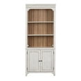 thumbnail image 7 of Liberty Furniture Industies, INC Farmhouse Reimagined Bookcase in Antique White w/ Chestnut Top, 7 of 7