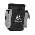 thumbnail image 2 of Bolsa de golosinas para perros Bolsa de entrenamiento para perros Bolsa de golosinas para cachorros Contenedor de bocadillos Riñonera Bolsa de bocadillos para perros para llevar juguetes negro, 2 of 8