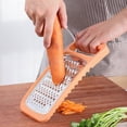 thumbnail image 4 of Stainless Steel Double-Sided Grater,Grater for The Kitchen Hand Grater for The Kitchen Hand Grater Kitchen Grater Peeler Appliances Hand Held Small Cheese Grater Vegetable Grater Potato Cutter, 4 of 6