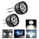 thumbnail image 1 of 2Pcs Motorcycles LED Auxiliary Headlight 9 White LED Spot Light Bike Lamp, 1 of 5