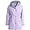 Purple Lilac, variant on URBAN REPUBLIC Girls Rain Jacket - Lightweight Slicker Shell Vinyl Anorak Windbreaker for Kids (7-16)