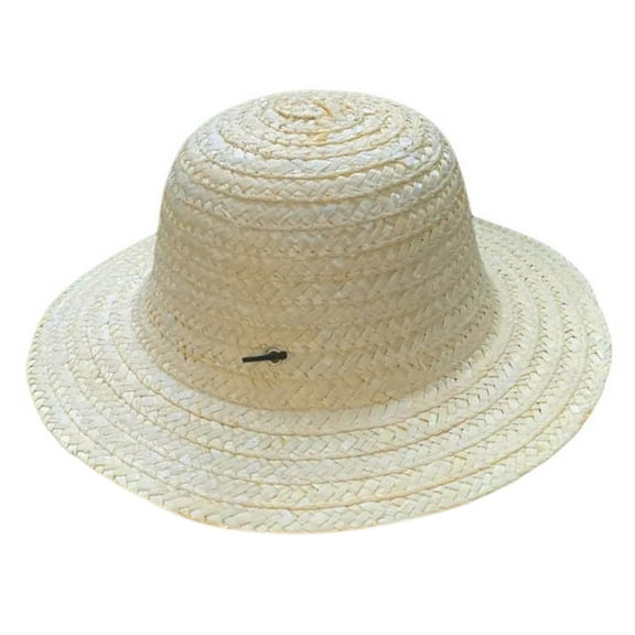 Fashion Sun Hat Handwoven Straw Fisherman Hat Unisex Boy Girl Beach Hat Headwear Breathable Sunproof Farmer Hat